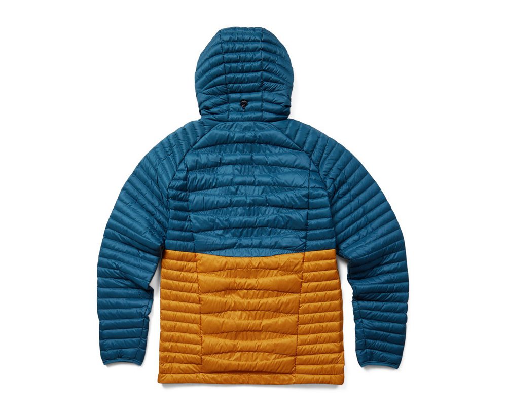 Merrell Jackets Blue/Yellow - Ridgevent™ Thermo Anorak - Mens 79KBNJFDM